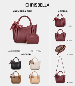 CHRISBELLA 2026 - Bolsos de Mano Elegantes y Modernos para Mujer, Bolsos Pequeños de Lujo de Moda para Dama, Venta al por Mayor de Fábrica - Product Image 6