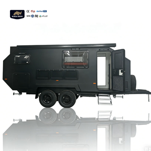 Vente flash Caravanes hybrides Châssis galvanisé 4 personnes Tout-terrain Aventure en plein air Remorques de camping - Product Image 1