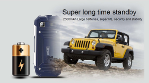 Nouveau débloqué 2 pouces écran IP67 étanche fonction téléphone 2500mAh industrie de la construction téléphone <span class=keywords><strong>robuste</strong></span> professionnel - Product Image 4