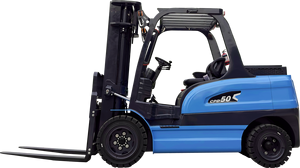 5t 2t 2.5t 3t 3t מופעל סוללה מלגזות צד שלושה צילינדרים 4.5m-6m גובה להרים גובה עופרת-חומצה סוללת - Product Image 2