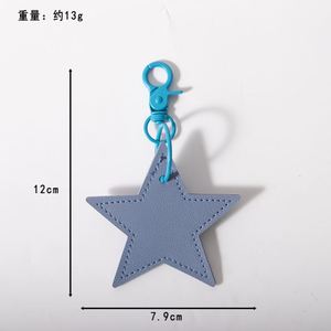 <b>Star</b> PU Leather Tassels Light Keychain Chic Keychain Charms with Durable & Stylish Design - Product Image 4