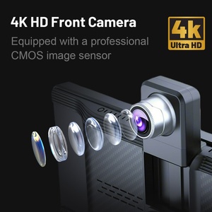 Écran intelligent universel 4K CarPlay 350 °   Caméra avant réglable 1080P, caméra de recul, AirPlay, Miracast, émetteur FM pour Denza Honda - Product Image 5