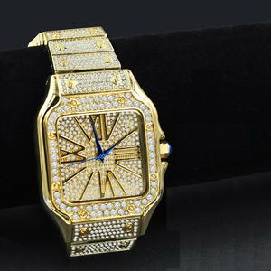 Reloj de diamantes de calidad superior con diseño moderno para regalar y usar en fiestas para mujeres disponible a precios al por mayor - Product Image 6