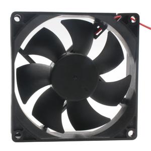 Ventilador de escape sin escobillas, extractor de 2 bolas DC de 80x80x20mm, 12V/24V/48V, 8020 - Product Image 1