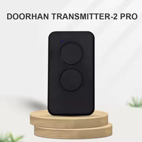 Contrôle de portail compatible avec l'émetteur DOORHAN 2PRO avec batterie de rechange, télécommande de garage 433 MHz à code tournant