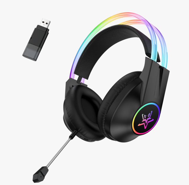 High Fidelity Quality Game Headphones Surround Sound Best USB Gamer Headset with Noise Cancelling Microphone