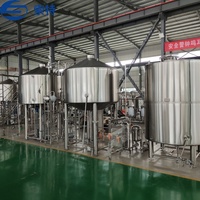 Fournisseur direct d'usine, cuve de fermentation de bière de 100L à 5000L, ligne de production complète, équipement de brassage clé en main, réservoir sous pression, pompe