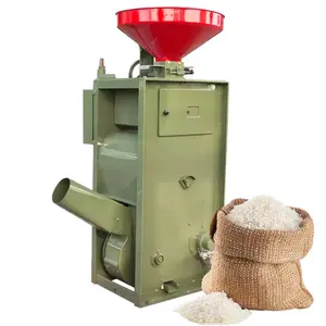 Sıcak ev kullanılan küçük SB pirinç değirmen makinesi filipinler pirinç freze husker ve beyazlatıcı birleştirmek