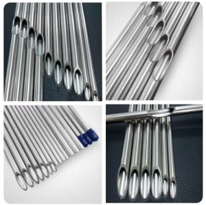 Tubería de Acero Inoxidable de Alta Calidad, Tubo SS 304L 316L 201 430 316, Tubería Soldada de Acero Inoxidable de Fábrica, 6M 12M 50mm 1.5mm 2mm de Espesor - Product Image 6