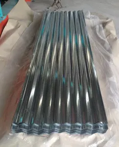 BGW 34 Telhas de cor pré-pintadas onduladas Preço PPGI Galvanizado Z30 Chapa de metal corrugado