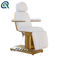 Lit électrique de salon de beauté du visage à 3 4 moteurs Table de traitement de massage par spa médical Chaise de podiatrie Lit de tatouage esthétique