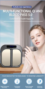 Tera P90 mismo párrafo Ems masajeador de pies Mat Terahertz Dispositivo de fisioterapia pie calor magnético Bio Tera resonancia cuántica - Product Image 4