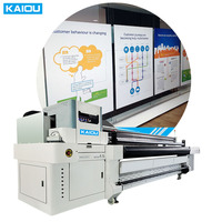 Plotter de gran formato, rollo a rollo y cama plana, Ricoh G5 G6 i3200, placas y pancartas, Impresión de 3,2 m con mesa, impresora híbrida UV de 1,8 m