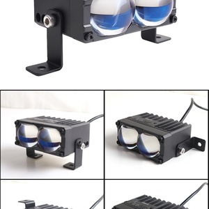 Prix d'usine Sanvi S200 66W Accessoires de voiture, feux auxiliaires blancs et jaunes, projecteur LED, lumière de calandre avant - Product Image 6