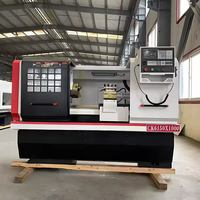 Tour CNC à lit plat CHina CK6150/1000mm balançoire sur lit 800 6 ou 8 Station porte-outil électrique tour CNC horizontal