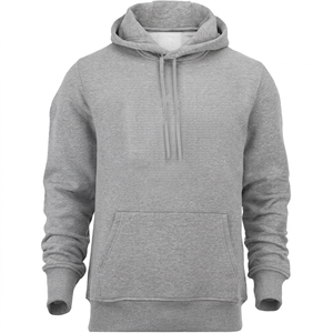 Sudadera con Capucha para Hombre, Cierre de Cremallera, Estilo Deportivo, Corte Ajustado, Ecológica, de Poliéster/Algodón, para Invierno - Product Image 1