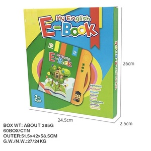 หนังสือเรียน<span class=keywords><strong>ภาษา</strong></span>อังกฤษพร้อมปุ่มเสียง ของเล่นพลาสติกเพื่อการศึกษาสำหรับเด็กอายุ 3 ปีขึ้นไป ของขวัญขายส่ง - Product Image 6