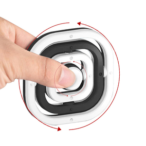 Sáng tạo 3D lật ngón tay hàng đầu giảm căng thẳng <span class=keywords><strong>spinner</strong></span> vòng Bàn đồ chơi quay đầu lật con quay hồi chuyển - Product Image 2