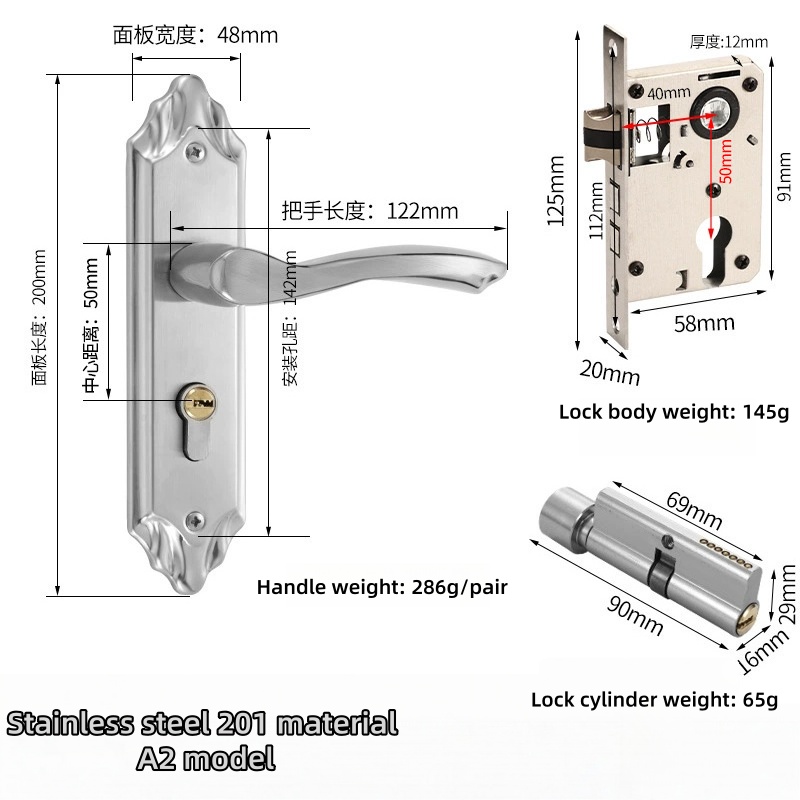 Stainless Steel 201 Material A2