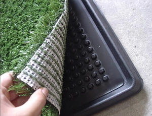 Tapis rond portable 3 couches pour animal de compagnie, pot de chat, chien, toilette, herbe - Product Image 4