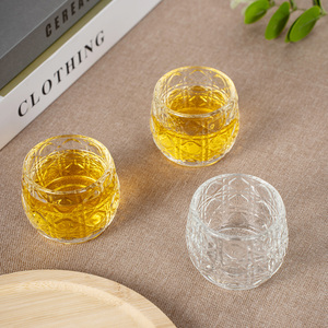 <span class=keywords><strong>Verre</strong></span> à shot rond mini vide de 80 ml, personnalisé pour bar, spiritueux, vodka, whisky, alcool - Product Image 5