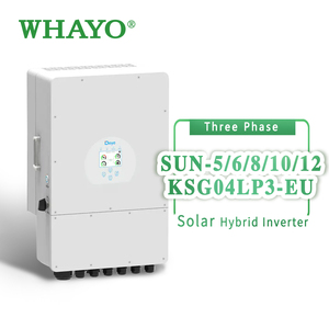 Impianto Solare Ibrido Deye con Connessione alla Rete e Batteria a Lunga Durata per un Utilizzo Sostenibile dell'Energia - Product Image 6