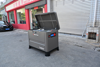 Générateur au gaz naturel 10-15KW à 2 cylindres, faible bruit, ATS intégré, double enveloppe, AVR pour usage en entrepôt
