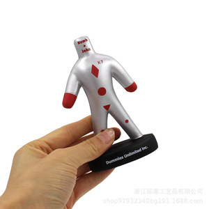 <b>Dummies</b> Unlimited Inc. PU Stress Relief Doll With Base High Rebound Fidget Toy For Adults Unisex - Product Image 1