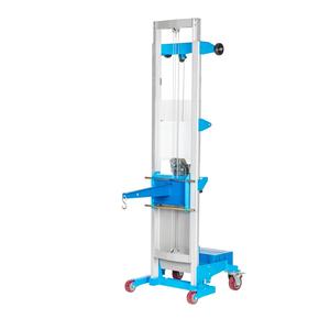 500 Pouds matériel ascenseur manuel Portable alun charge élévateur main empileur Mini treuil en aluminium chariots élévateurs à main BC-227 - Product Image 6