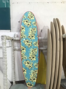 8ft cam ixpe mềm hàng đầu ván lướt sóng HDPE dưới biểu tượng tùy chỉnh EPS ván lướt sóng người mới bắt đầu sưởi ấm nước cán ván lướt sóng - Product Image 4