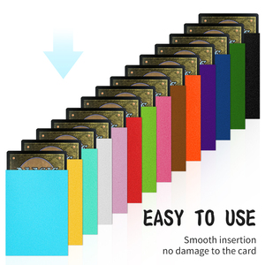 Solid Color Card Sleeves - Durable Protection for Gaming Solid Color Card Sleeves - Durable Protection for Gaming