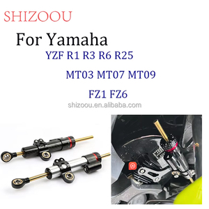 Ammortizzatore di Sterzo Universale Stabilizzatore per <span class=keywords><strong>Moto</strong></span> per Yamaha Kawasaki Supporto di Montaggio in Fibra di Carbonio Accessori per <span class=keywords><strong>Moto</strong></span> - Product Image 2