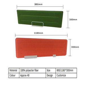 Custom Sound Absorbing Acoustic Panel Polyester Desk Divider Office <strong>Partition</strong> <strong>Screens</strong> - Product Image 6