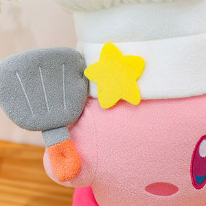 Venta Directa de Fábrica, Adorable Peluche de Chef <span class=keywords><strong>Kirby</strong></span>, Muñeco de Peluche con Expresiones Faciales de Dibujos Animados, Muñecos de Peluche Regordetes <span class=keywords><strong>para</strong></span> Niños - Product Image 6
