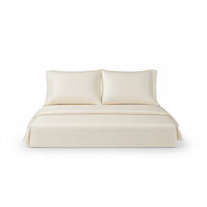 Parure de lit 10 pièces en microfibre, 2000 fils, taille King, design uni, antibactérienne, pour la maison - Product Image 1