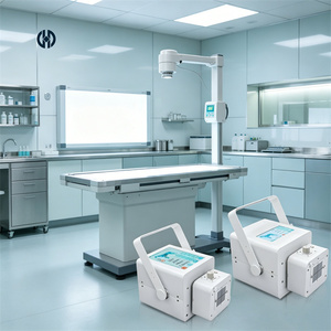 Sistema de Rayos X Veterinario Digital DR de 5.6KW, Máquina de Rayos X <span class=keywords><strong>Veterinaria</strong></span> Móvil, Dispositivo de Rayos X Portátil con Batería para Animales Salvajes de Zoológico - Product Image 6