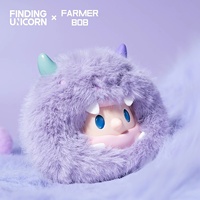 Authentique Finding Unicorn FARMER BOB Troisième Génération Phantom Dragon Secret Realm Peluche Vinyle Boîte Mystère Figurine Tendance Pré-vente