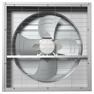 New Direct Driven electrical fan exhaust fan for Kitchen Ventilation with Stainless Steel Frame and Shutters