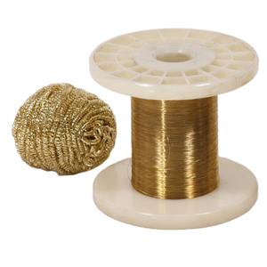 Fil rond en laiton pour la production de récureurs 0.13mm prix d'usine <span class=keywords><strong>Whatsapp</strong></span> - Product Image 3