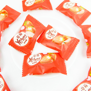 Délicieux <span class=keywords><strong>bonbon</strong></span> à saveur douce fraise <span class=keywords><strong>bonbon</strong></span> bon bon goût fête remplissage <span class=keywords><strong>bonbon</strong></span> dans l'emballage du sac - Product Image 3