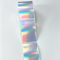 Etiquetas Adhesivas con Logotipo Personalizado, Cortadas a Troquel, Adhesivas, Holográficas 3D, Reflectantes Láser, Impermeables, Decorativas, para Embalaje