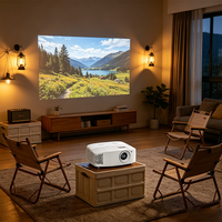Projecteur Optoma UHD38X à longue durée de vie de la lampe, 1080p Full HD 4K UHD 4000 ANSI Lumens, projecteur vidéo domestique