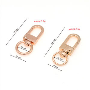 Boucles rotatives en gros pour sacs en cuir, boucles de ceinture, attaches à pression, accessoires pour sacs à main - Product Image 1