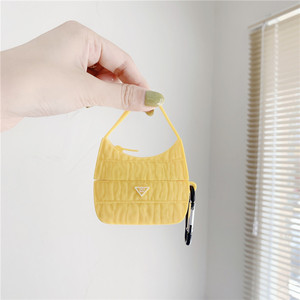 Funny Ladies กระเป๋าเป้หูฟัง,เค<span class=keywords><strong>ส</strong></span><span class=keywords><strong>ส</strong></span>ำหรับ Airpods Pro ฝาครอบซิลิโคนหูฟังกล่องเคส<span class=keywords><strong>ส</strong></span>ำหรับ Air Pods 1 2กระเป๋าถือ Funda 2021 - Product Image 2