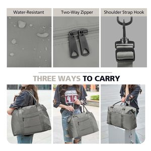 Borsa <span class=keywords><strong>da</strong></span> Viaggio Premium di <span class=keywords><strong>Grande</strong></span> Capacità per Uomo e Donna, Elegante Borsa <span class=keywords><strong>da</strong></span> Palestra, Borsa <span class=keywords><strong>da</strong></span> Trasporto per Brevi Viaggi - Product Image 4