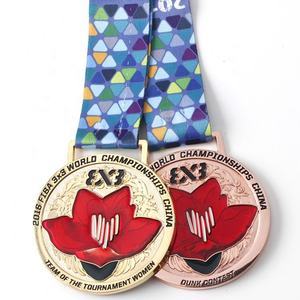 Medalla deportiva de correr de Metal 5K personalizada, técnica chapada en pantalla de seda, fabricante a medida para cintas de medallas de Karate y Taekwondo - Product Image 6