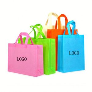 Bolsa de Compras Reutilizable de Tela No Tejida, Personalizada con Logotipo Impreso, Económica, Promocional, para Supermercado - Product Image 3