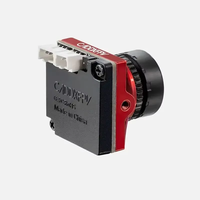 Modul Kamera Drone FPV Caddx Ratel 2 V2 dengan Casing Logam Plastik, Aksesoris Video Analog Jarak Jauh untuk Sistem Quadcopter Balap