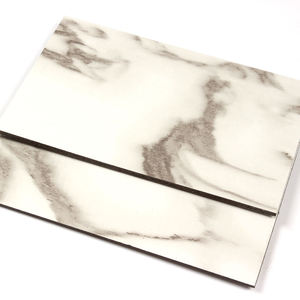Mejor precio mármol piedra colores aluminio compuesto plástico ACP paneles hojas para revestimiento de paredes exteriores - Product Image 5