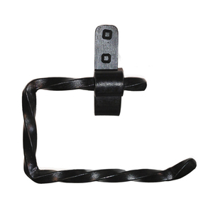 Anneau de serviette d'ours en métal coulé, porte-serviettes fait main en fer pour salle de bain et cuisine - Product Image 6